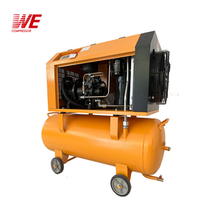 Compresseur d'air rotatif industriel portable de petite taille 7,5 kW/10 CV 2 en 1 avec réservoir de <span class=keywords><strong>200</strong></span> litres - Product Image 6