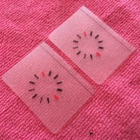 Étiquettes de lavage transparentes en TPU personnalisées pour maillots de bain, étiquette en TPU souple transparente pour l'entretien des vêtements pour bikini