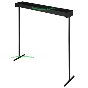 Centros de Mesa Altos de Metal Dorado para Bodas, Portavelas Largos, Bandejas Decorativas para Mesas - Product Image 4