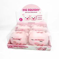 Nouveauté : Adorable cochon rose géant à presser – Jouet sensoriel anti-stress doux et moelleux – Cadeau de fête
