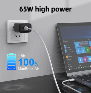 65W <strong>45W</strong> GaN <strong>Charger</strong> 3 Ports PD 3.1 USB C <strong>Charger</strong> for iPhone 17 16 15 Pro Max <strong>Samsung</strong> S25 Xiaomi Tablet iPad Air Phone <strong>Charger</strong> - Product Image 6