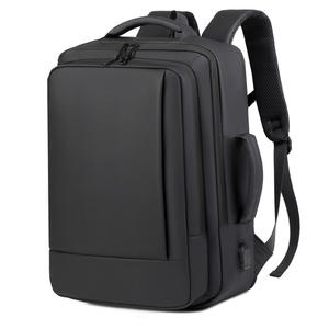 Custom 2025 New Multifunctional Computer <b>Backpack</b> Waterproof Usb Charging <b>Pet</b> Polyester Expandable Business <b>Backpack</b> - Product Image 1
