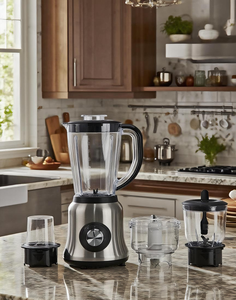 Mélangeur de table électrique commercial en acier inoxydable 4-en-1 Presse-agrumes multifonctionnel <span class=keywords><strong>Hachoir</strong></span> à viande <span class=keywords><strong>Hachoir</strong></span> ménager - Product Image 3