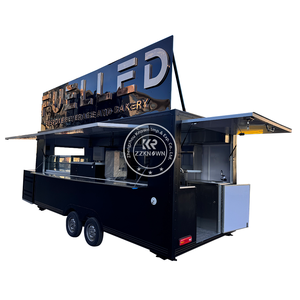 2025 Factory Price Customized Food <b>Truck</b> Food Trailert <b>Sale</b> Pizza Oven Restaurant Food <b>Truck</b> with Full Kitchen - Product Image 2