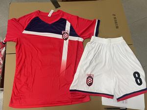 Nouveaux maillots de football de style moderne, ensemble de maillots de football en gros, uniforme sportif de football - Product Image 3