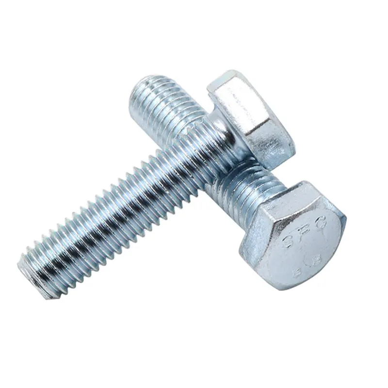 Allen Key Bolts Manufacturers Provide Low Price DIN933 Steel Hex Head Bolts Stainless Steel full thread Hex Bolt Hexagon head bo