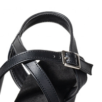 Chaussures de danse latine et de salon pour femmes, à bout ouvert, avec bride de cheville, talon professionnel pour adultes, idéales pour l'été