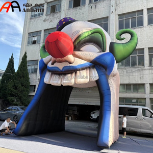 Arche gonflable géante en forme de tête de clown maléfique pour Halloween, fête à thème d'horreur, événement de <span class=keywords><strong>cirque</strong></span>, affichage publicitaire - Product Image 2