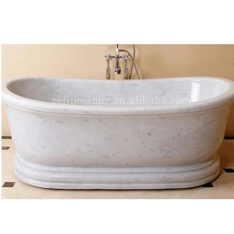 Carrara White Bathroom Bathtub Price Marble