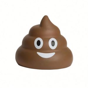 Poo Stress <b>Ball</b> Imprint Logo Smile Poo Stress Toys Soft <b>Squeeze</b> Toys for Promotion Gifts - Product Image 1