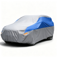 Accessoires de voiture, housse de voiture en polyester imperméable, berline, quatre saisons, ajustement universel, protection UV, isolation thermique