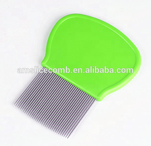 Peine antipiojos sin liendres con dientes metálicos Peine para piojos con aguja <span class=keywords><strong>de</strong></span> hilo metálico <span class=keywords><strong>de</strong></span> alta calidad - Product Image 3