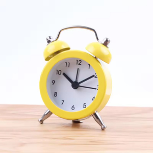 Cute 1.5-inch Student Metal Small Alarm <b>Clock</b> Children's <b>Bedside</b> Mini <b>Clock</b> - Product Image 6