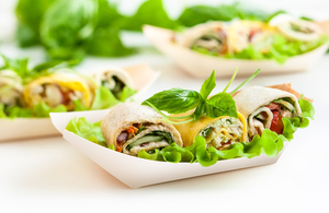 Đa-Mục Đích #1 #2 #3 Kẹo Bánh Mì Nhà Máy Tùy Chỉnh Bao Bì Kraft Giấy Dùng Một Lần Thuyền Khay - Product Image 3