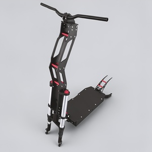 Pièce de rechange pour trottinette électrique en alliage d'aluminium, structure de cadre pliable pour e-scooter, taille ouverte 150 mm, à monter soi-même - Product Image 1