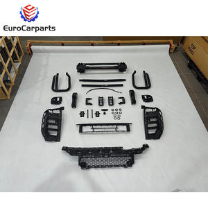 2025 negro brillante clase G Bull Bar W465 G63 protector de parachoques delantero nuevos kits de carrocería de coche W465 protector de parachoques con soporte - Product Image 2