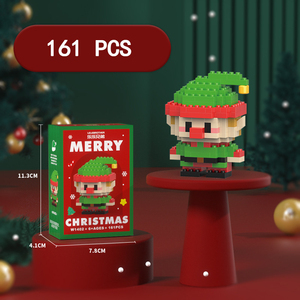 Babbo Natale modello giocattolo set da costruzione Festival di natale compatibile con altri marchi regali di festa - Product Image 6