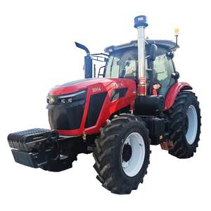Nuevos tractores agrícolas de alta potencia de 200hp, tractores de ruedas 4WD para uso agrícola, combustible diésel, múltiples salidas de potencia disponibles - Product Image 1