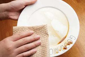 Multipurpose Kitchen Dish Cloth Bamboo Cleaning Cloth Roll