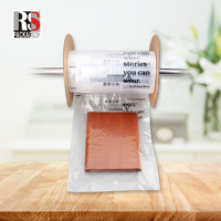 Sac automatique Transparent pour Machine à bager automatique de taille 15x22cm d'épaisseur 0.05mm avec option de carton et de pièce en plastique