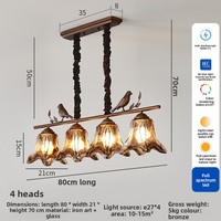Lámpara Colgante de Diseño Francés de Lujo con Diseño de Pájaro, Hierro y Vidrio Ámbar, Tamaño Mediano para Sala de Estar