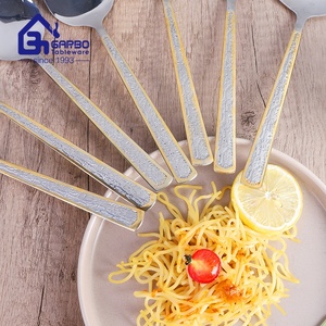 Chuyên Nghiệp Thép Không Gỉ Tiện Ích Nhà Bếp Với Vàng Xử Lý Sang Trọng Thép Không Gỉ Đồ Dùng Nhà Bếp Thiết Lập Nhà Nấu Ăn Công Cụ - Product Image 2