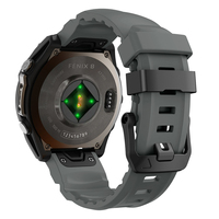 Bracelet de montre en silicone premium QuickFit 22 mm/26 mm, bracelet de remplacement pour montre Garmin Fenix 9