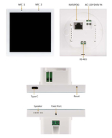 [Augmentation des commandes] Écran tactile Smart Home 4 "blanc RK3566 2 Go + 32 Go Écran tactile Android