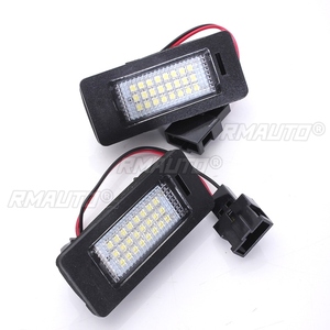 ไฟส่องป้ายทะเบียนรถยนต์ LED 2 ดวง 12V SMD3528 สำหรับ Audi A4 B8 A5 Q5 S5 TT A1 S4 A6 A7 ปี 2008-2013 ไม่มีข้อผิดพลาด - Product Image 5