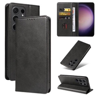 Funda Tipo Cartera de Cuero PU Premium para Samsung S24 Ultra - Funda con Soporte para Teléfono, Ranuras para Tarjetas, Cierre Magnético y Protección Contra Impactos