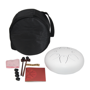 Tamburo a Lingua d'Acciaio Sicuro con Bordi Arrotondati, 8 Pollici, 8 Note, 5 Accordi, per l'Educazione Musicale Precoce dei Bambini - Product Image 4