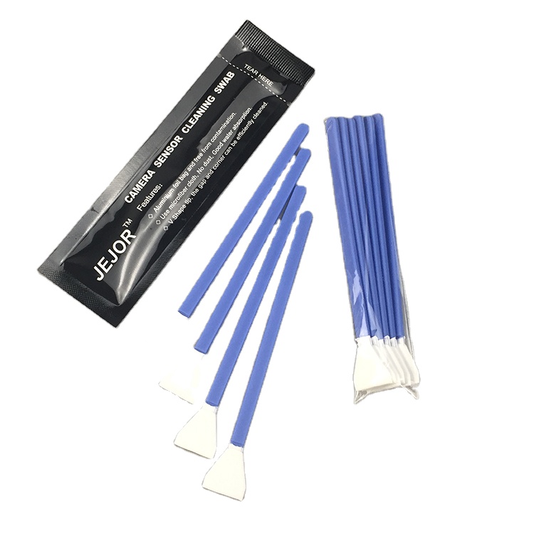 Чистящие одноразовые бесворсовые V-образные головки из микрофибры для объектива камеры 16 мм DSLR сенсорные чистящие тампоны Набор для очистки