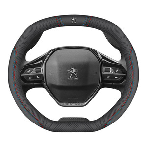 <span class=keywords><strong>Funda</strong></span> de Cuero para <span class=keywords><strong>Volante</strong></span>, Compatible con Todas las Series <span class=keywords><strong>Peugeot</strong></span> 508L, 4008, 5008, y Específicamente para 408, <span class=keywords><strong>308</strong></span>, E2008. - Product Image 5