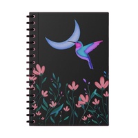 Ensemble de carnet de notes à spirale A7 personnalisable, couverture rigide avec couverture en PP, logo d'entreprise, stylo, ensemble cadeau