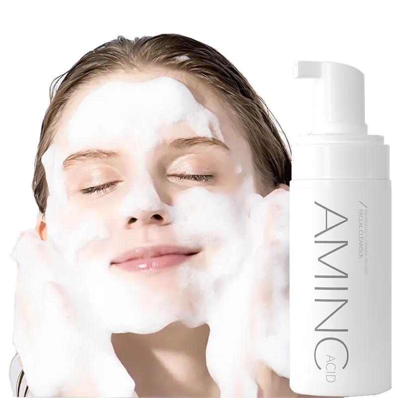 पुरुषों की चेहरा धो Niacinamide के साथ जटिल Animo एसिड धीरे मृत त्वचा कोशिकाओं को हटाने चेहरे Cleanser के