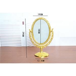 Profesional 2-lado redondo oro elegante diseño de Decoración de mesa de espejo de baño de espejo de maquillaje - Product Image 6