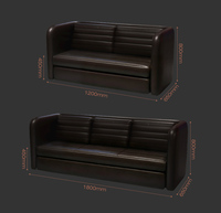 Mobilier pour restaurant occidental, salon chicha, barbecue, café, table et chaise de bar, club de nuit musical, discothèque, KTV, canapé de cabine