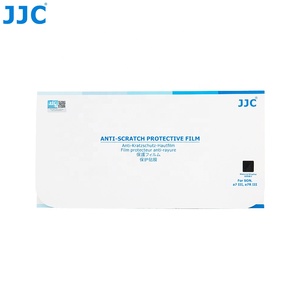 JJC สติกเกอร์ติดกล้องสำหรับ <span class=keywords><strong>Sony</strong></span> <span class=keywords><strong>A7</strong></span> <span class=keywords><strong>III</strong></span> A7R <span class=keywords><strong>III</strong></span>,ชุดฟิล์มป้องกันผิวอุปกรณ์เสริมสำหรับผิวกล้องสีดำเงา - Product Image 6