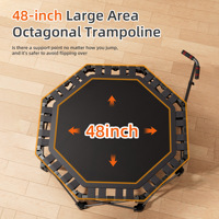 Trampoline pliable d'extérieur avec logo personnalisé, installation gratuite, équipement pour enfants, mini trampoline de fitness d'intérieur