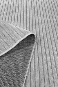 Alfombra de Chenilla a Rayas Gris Luna, Venta al por Mayor, 7mm, Lavable, Antideslizante, Ecológica, Apta para Mascotas, Poliéster y Algodón, Moderna, de Pelo Corto - Product Image 5