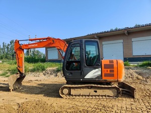 Mini-excavatrice Hitachi 60 6 tonnes d'occasion, d'origine japonaise, matériel d'occasion, Chine, poids opérationnel 5T, moteur Hitachi. - Product Image 2