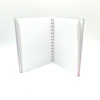 Vente en gros Carnets à spirale en PVC avec couverture étoile liquide à paillettes imperméables pour étudiants