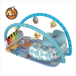 <span class=keywords><strong>Tapis</strong></span> d'Éveil Multifonctionnel 7 en 1 Siège Bébé Piano à Pédales Jouets Éducatifs pour Bébés <span class=keywords><strong>Tapis</strong></span> de Gym d'Éveil Précoce - Product Image 5