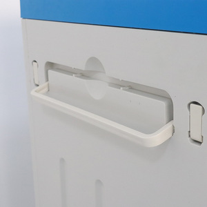 Hospital Cabinet Plastic <b>Storage</b> <b>Bedside</b> Cabinet Blue Durable For Hospital And Nursing Home Use - Product Image 1
