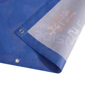 Pancarta de PVC para Exteriores Resistente al Viento, Personalizada de Fábrica, de Gran Tamaño, para Promoción de Ventas en el Mercado, Pancarta Colgante de Vinilo con Orificios, Letrero para Poste - Product Image 3