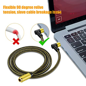 <span class=keywords><strong>Cable</strong></span> de extensión de auriculares TRRS, 4 polos, Conector estéreo de 3,5mm, <span class=keywords><strong>cable</strong></span> de extensión auxiliar macho a hembra, <span class=keywords><strong>cable</strong></span> de extensión de audio - Product Image 5