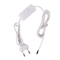 Support de lampe chauffante E27 et cordon d'alimentation avec interrupteur pour reptiles (lézards, tortues, porcelets) – Base en céramique pour lampes chauffantes