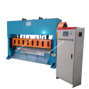 Mesin Metal Expanded Mesh 40 Ton Digunakan Extended Expanded Metal Mesh Making Punch Machine