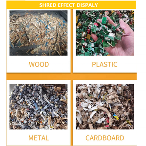 Máquina de Indonesia Per Cercorare La Plastic Coconut Waste Shredder Trituradora Demadera - Product Image 6