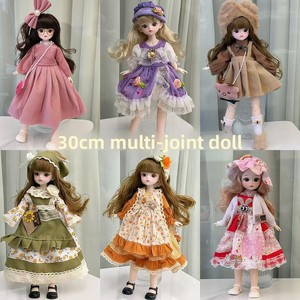 Muñeca BJD de Resina de 6 Pulgadas (30 cm) con Conjunto de Ropa de Princesa, Juguete de Vestir para Niñas, Ropa Completa para Muñecas Famosas en Internet - Product Image 2